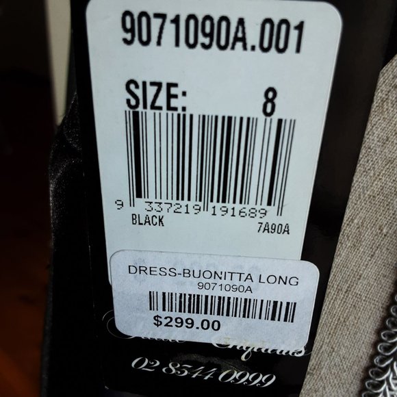 💗 Marilyn Monroe-style Petite 8 Formal Dress with Diamonte Buckle - full length - Picture 10 of 10